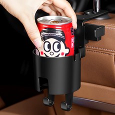 아이리벳 착착착 차량용 컵홀더, 1개, 다크 블랙