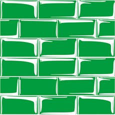 피삼십일 심플 파스텔 타일 시트지 10p, 03 그린