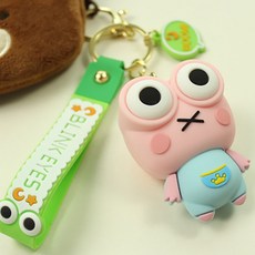絲綢之路青蛙立體鑰匙圈 袋子吊飾