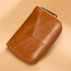 모던 레더 아코디언 카드 지갑