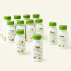 유기농 인증 레 제주 더 밀크 A2 플러스, 180ml, 12개