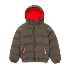 Comme moi 童款雙色保暖鋪棉連帽外套 CCS71UJP03