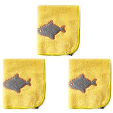 Market A 廚房完美吸水多用途抹布 魚, 3個