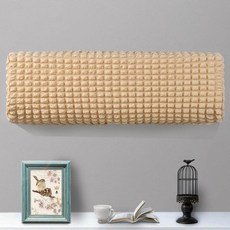 데이소이 몽글 구름 벽걸이 에어컨 커버, 02 베이지