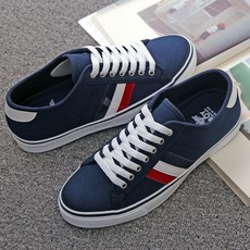 BOY LONDON 倫敦男孩 男款 Cotton Smith 帆布撞色線條休閒鞋