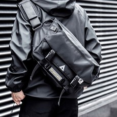 MOYYI Artrev 皮革斜揹包 LB381DMOY, 混合色