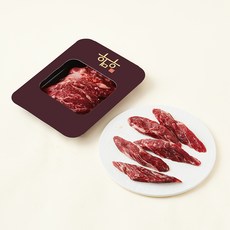 우미우 한우 추리모듬 1++등급 (7) 구이용 (냉장), 200g, 1개