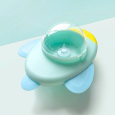 파스텔펫 반려동물 회전 로켓 간식장난감, 민트, 1개
