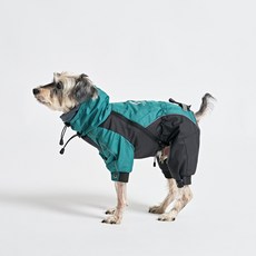 Needs the Pet. 狗狗羽絨服 Everwarm Hyper 多合一, 綠色 + 黑色, 1個