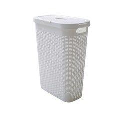 HAMAT 超薄洗衣盤 40L, 白色的, 1個