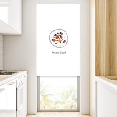 포테이토샐러드 실사롤스크린 일반원단