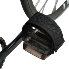 UNKNOWN Oreo 自行車踏板綁帶 2入, 1組, 黑色的