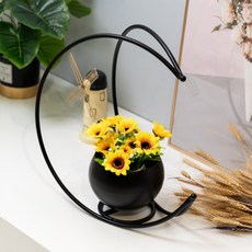 JHCompany 月牙花架, 黑色, 1個