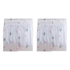 파라다이소 투명 디테일 옷장 의류 먼지커버 B, 1개, 2개입