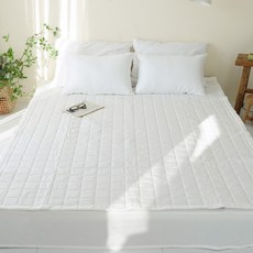 SCOHOme Luxy 40支純棉斜紋飯店式保潔墊, Luxy白色