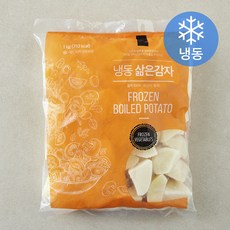 글로벌냉동식품 중국산 삶은 감자 (냉동), 1개, 1kg