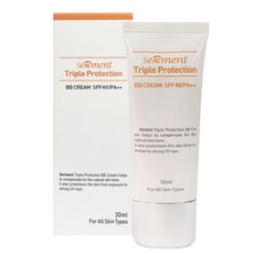 SeRment 三重防護 BB 霜 SPF40 PA++ 30ml, 混色, 1個