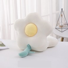 Cham Living 趴睡花朵造型好眠手腕手肘靠墊 H00309, 白色