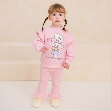 milkmile Esther Bunny 艾絲樂小兔 女童 祝賀Love Love 上下衣套裝