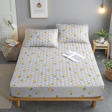 플로즈 심플 누빔 매트리스 커버