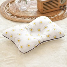 ahtty blanc 雙面一體式防扁頭枕, 1個, 快樂花朵
