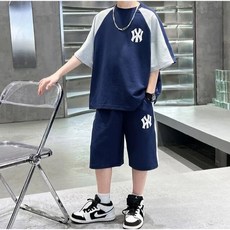 Arbe 男童 Rai 夏季上下套裝