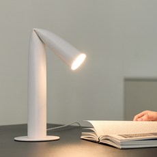 SPiANO Bow LED 桌上型檯燈, 白色