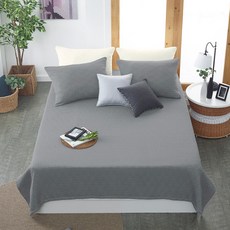 MARCELINE 顏料水洗基本棉塗抹, 深灰色