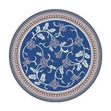 더플로우컴퍼니 따뜻한 아메리카 하우스 빈티지 인테리어 원형러그