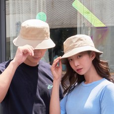 아케이 코튼 착시 버킷햇 2p