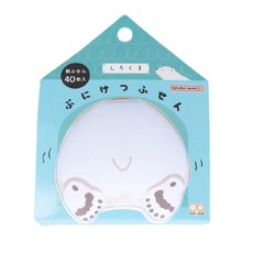 sun-star 動物QQ小屁屁造型便利貼, 1個, 40張, 北極熊