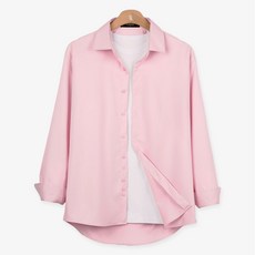 DANGOON 男性用大尺碼防皺紳士素色襯衫 IPS016