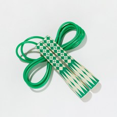 Ksy Kids Gold 兒童跳繩 C-777, 綠色, 1個