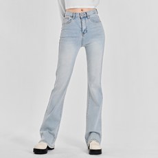 힙앤핏 여성용 하이웨스트 슬림 롱 부츠컷 청바지