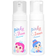 Pinky 孩童泡沫洗面乳+女性私密護理泡沫, 1組