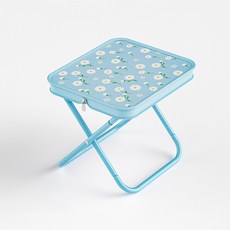 American Road 小雛菊便攜式口袋折疊釣魚椅 HR2446, 1個, 藍色