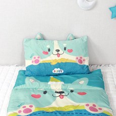 design n 小狗造型枕頭, MINT BLUE