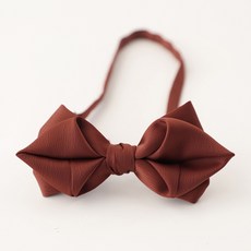 Mabso Shop 簡約復古單色紳士宴會領結 BRP1171