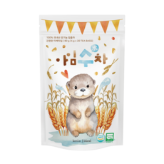 Kori in J island 韓國產綜合穀物茶茶包, 4g, 20個, 1個