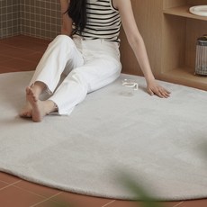 Brobro TINTU 多彩超細纖維橢圓形迷你大型客廳地毯地墊