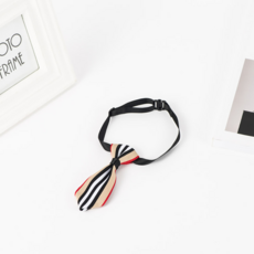 家真好寵物蕾絲Poly時尚領帶蝴蝶結, 淺褐色的, 1個