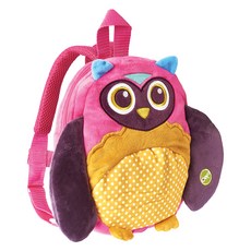 Oops 動物造型防走失後背包, Owl Lulu, 1個