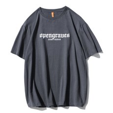 마켓A 체스판 프린팅 반팔 티셔츠