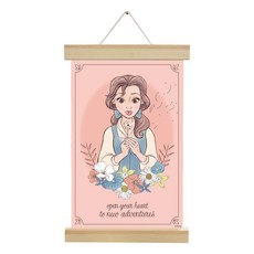 아이러브페인팅 디즈니 DIY PAINTING 행잉 20 x 30 cm, 1개, 벨 HEART
