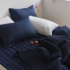 깃든 시어서커 여름 차렵이불