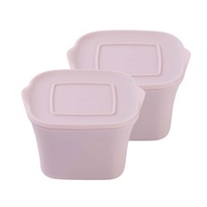 mommy's table 副食品矽膠保鮮盒, 寶寶粉, 2個