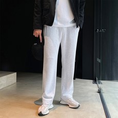 조군샵 남성용 심플리 세미와이드 트레이닝 팬츠 P6580