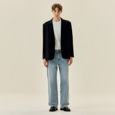 마인드브릿지 남성용 두굿 와이드 데님팬츠 MZDP0152