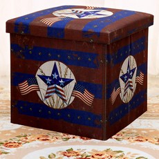 Moment復古收納儲物凳 CJ-KL11, 混色