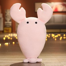 순잠 귀여운 해양 동물 인형 쿠션 랍스터, 혼합색상